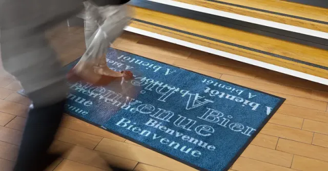 Tapis professionnels d'entrée en location entretien