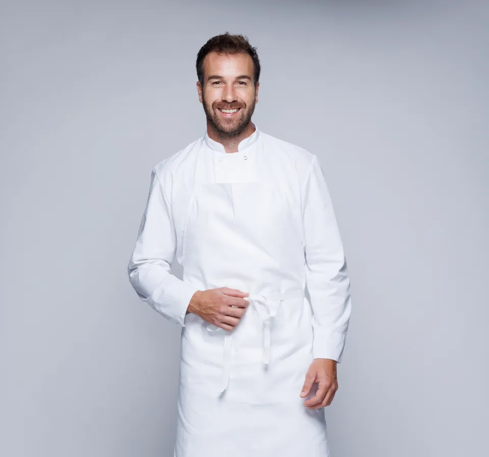 tablier chef restaurateur blanche location netexial