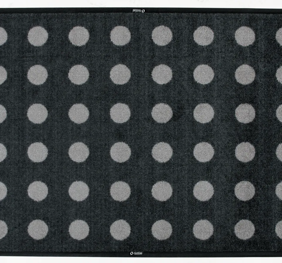 Tapis d'accueil en location Netexial Reflets bulle gris