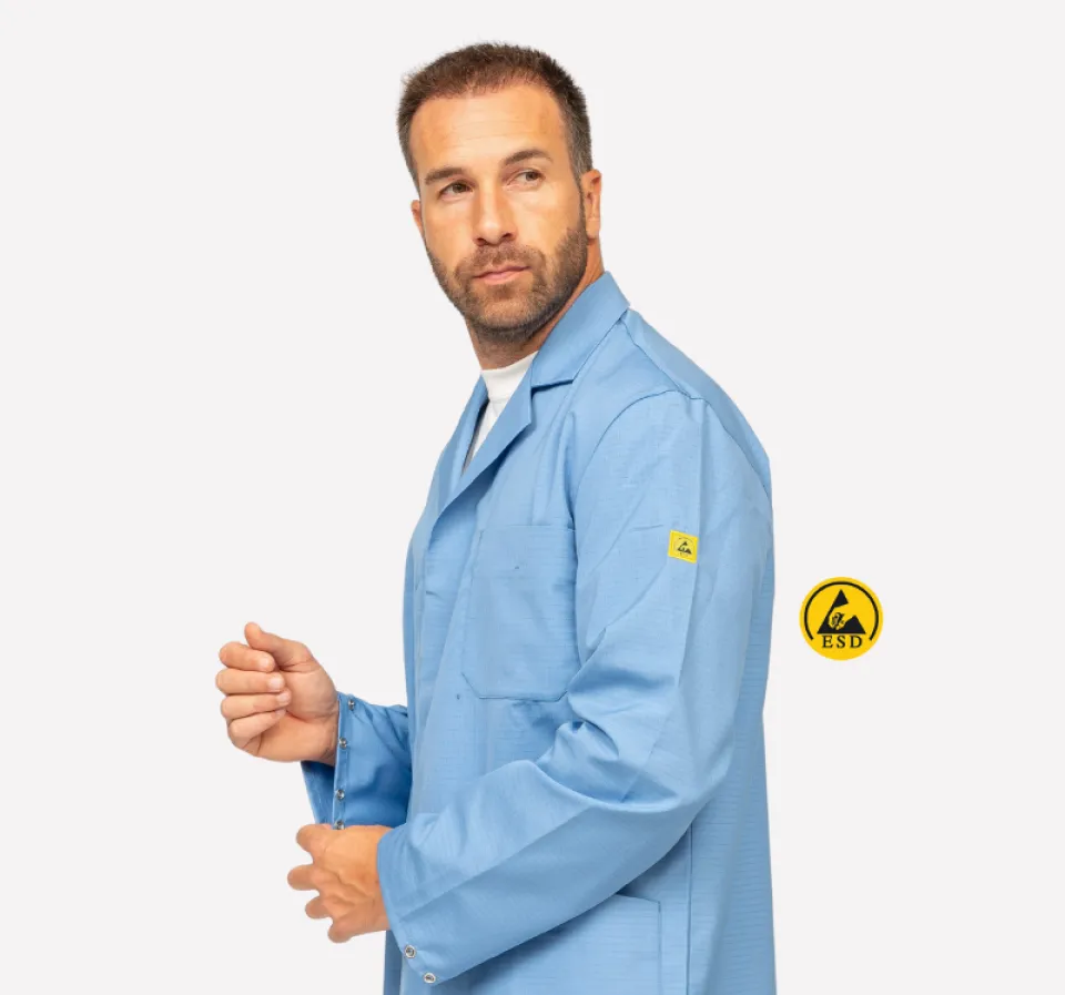 Blouse ESD homme