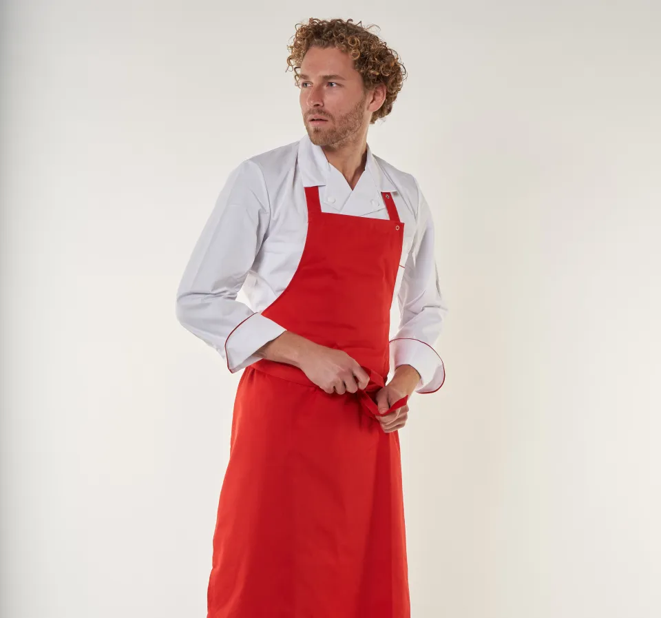tablier bavette tradition rouge location netexial